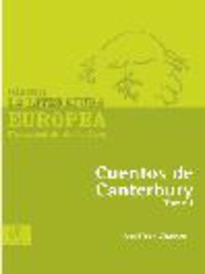 cover image of Cuentos de Canterbury, Tomo 1
